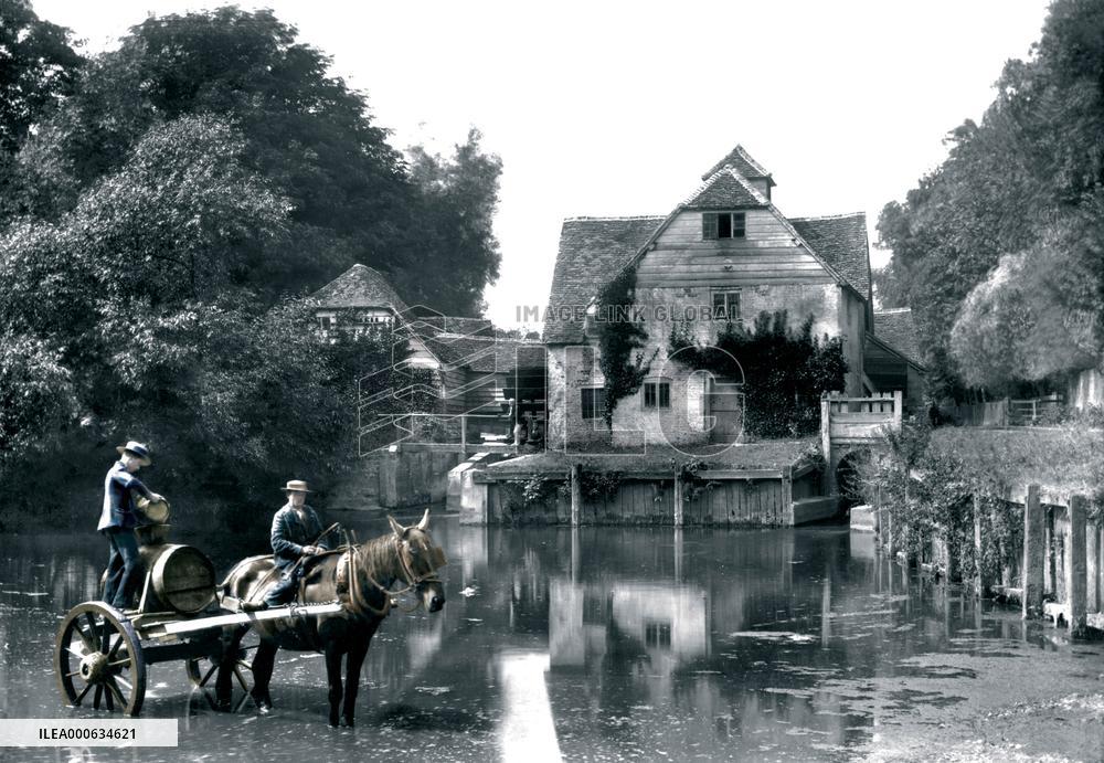 Mapledurham, the Mill 1890