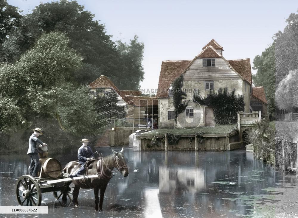 Mapledurham, the Mill 1890