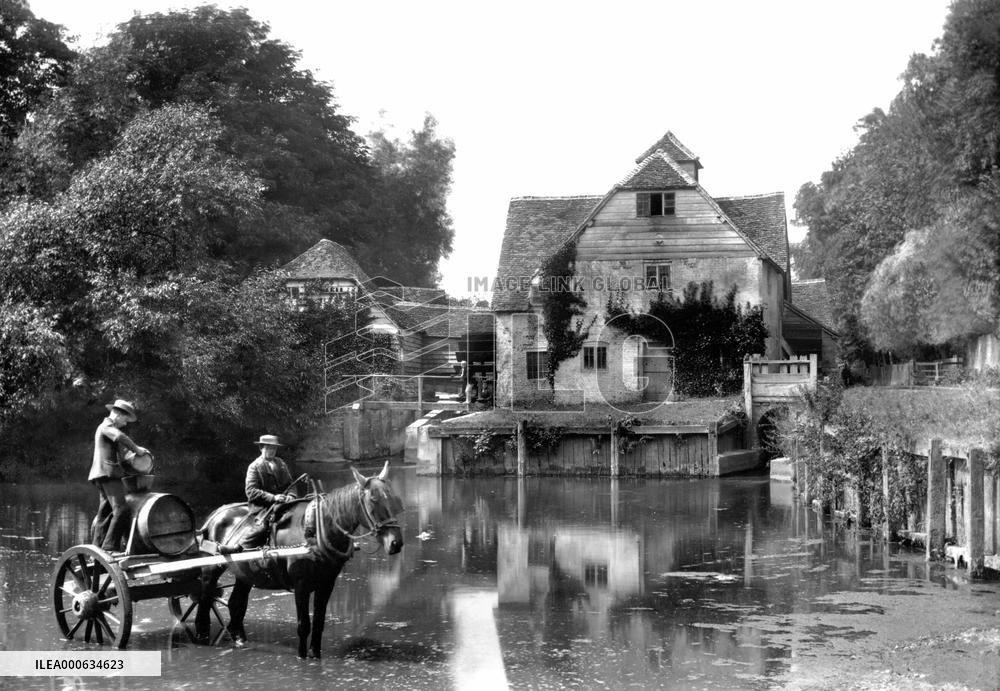 Mapledurham, the Mill 1890