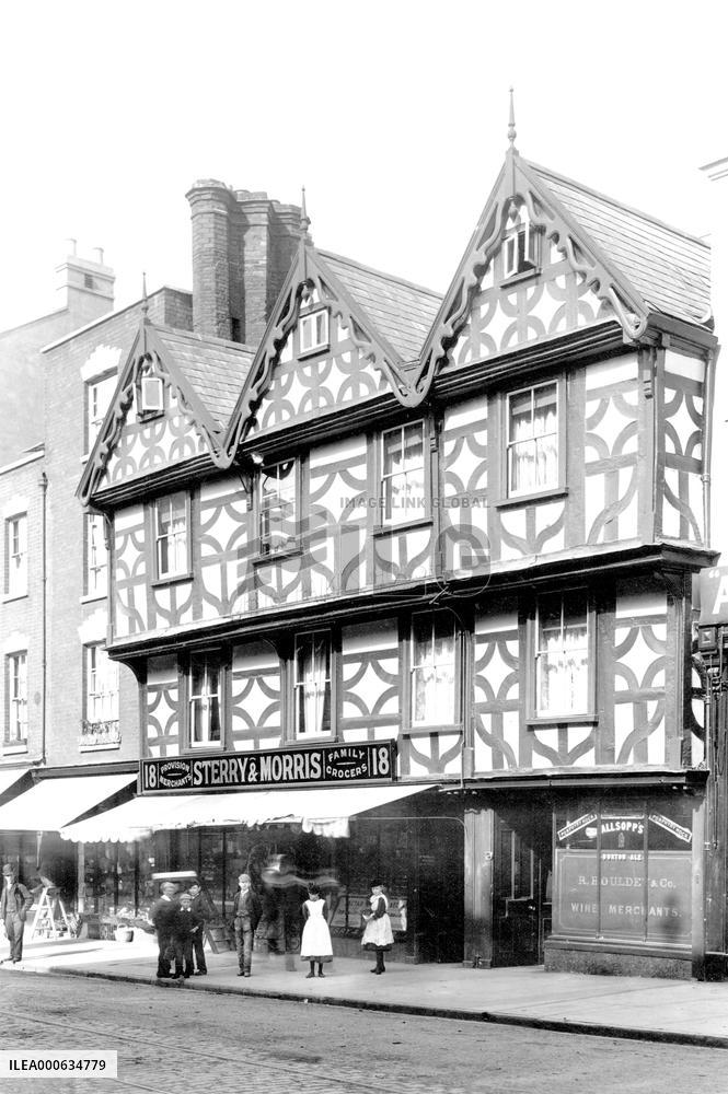 Gloucester, Southgate Street, Raikes House 1891