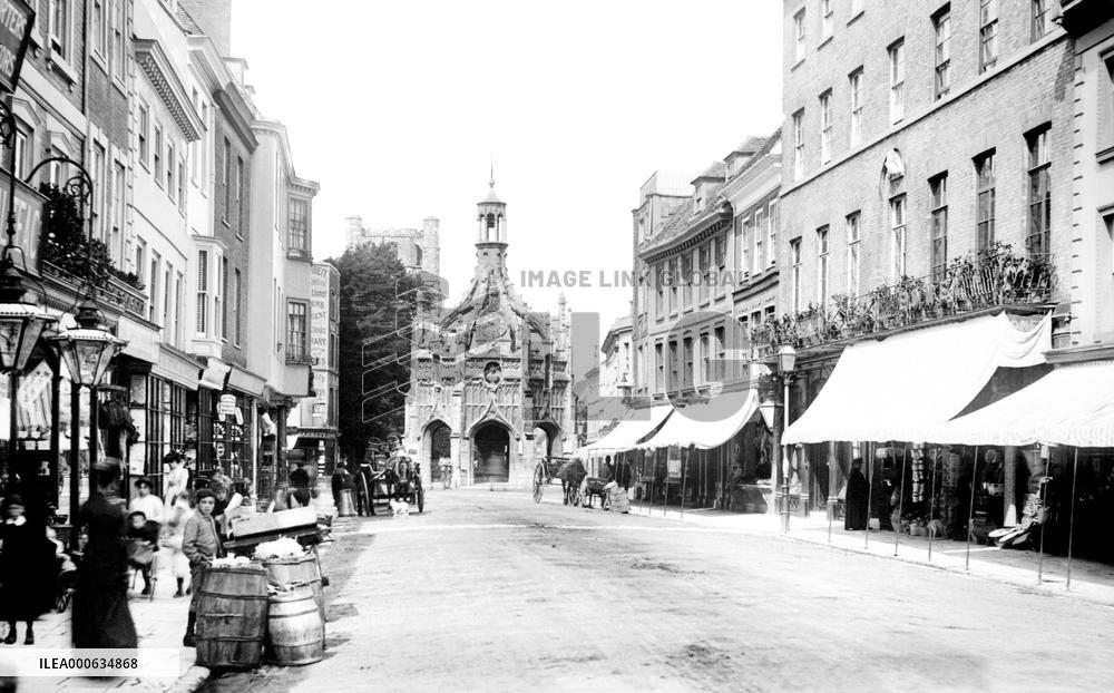 Chichester, Market Cross 1892