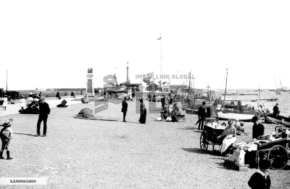 Southsea, the Beach 1892