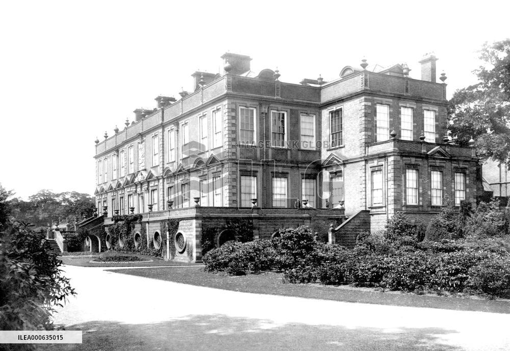 Croxteth Hall, 1887
