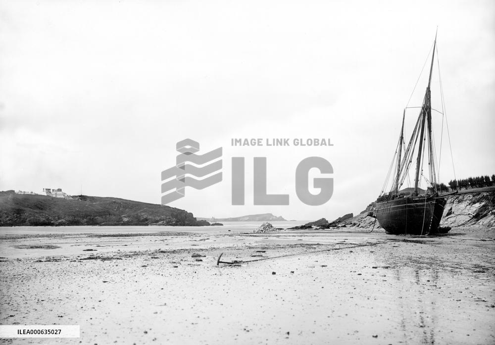 Porth, the Harbour 1887