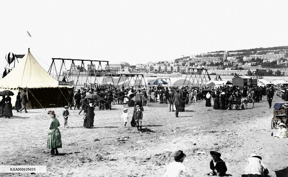 Weston-super-Mare, the Sands 1887