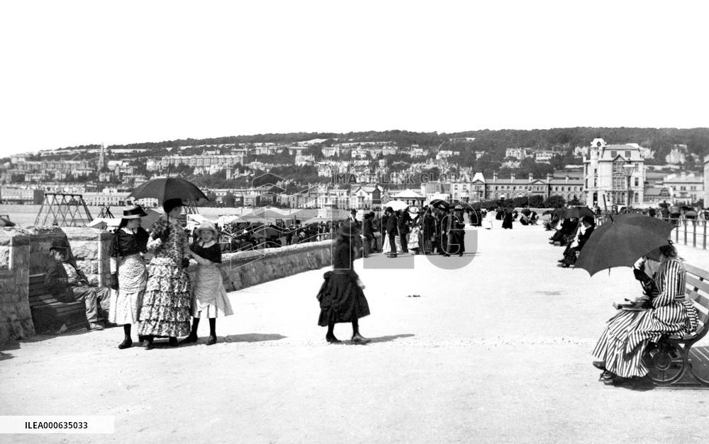 Weston-super-Mare, Victoria Parade 1887