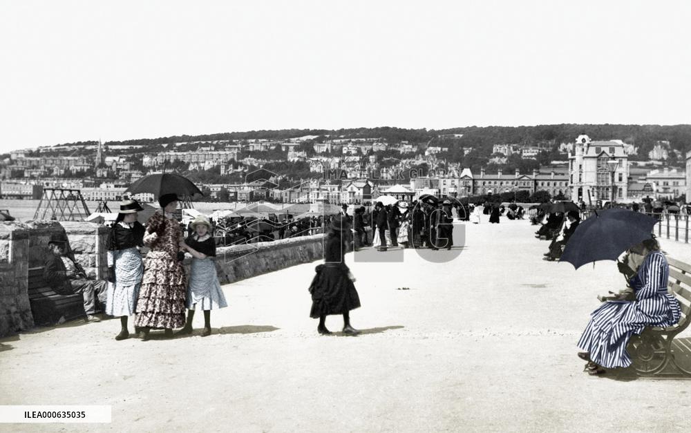 Weston-super-Mare, Victoria Parade 1887