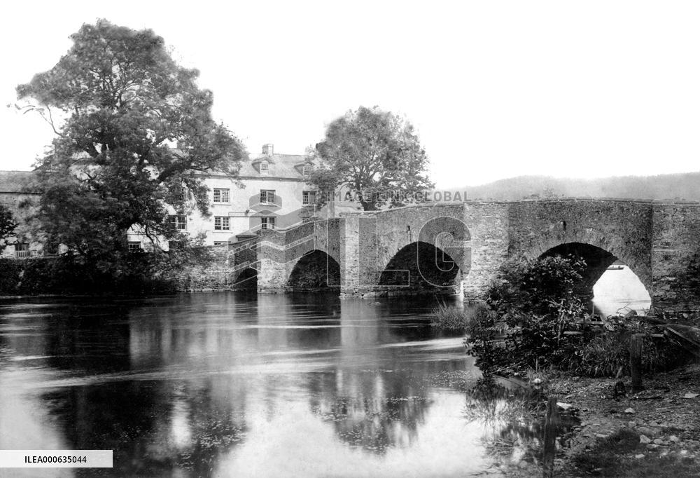 Newby Bridge, the Swan Hotel 1888