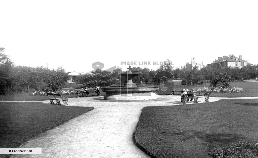 Newcastle upon Tyne, Brandling Park 1888