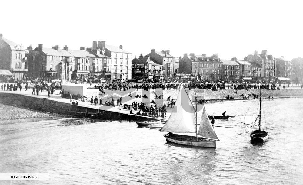 Morecambe, the Esplanade 1888