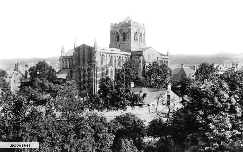 Hexham, the Abbey 1888