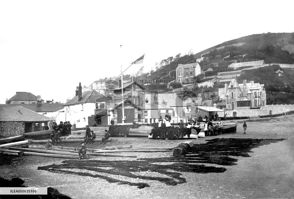 Looe, Lifeboat House 1888