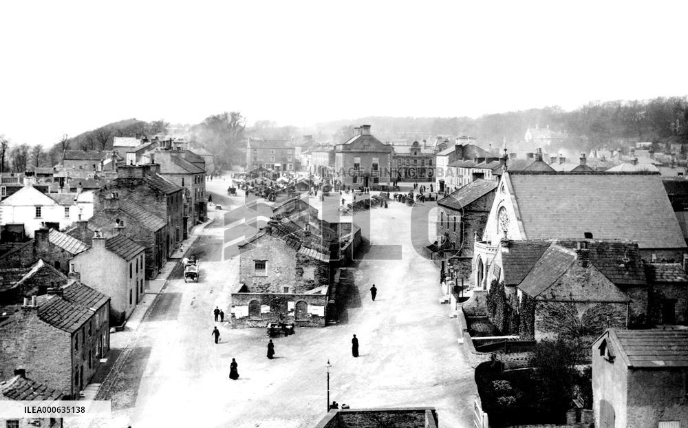 Leyburn, Market Place 1889