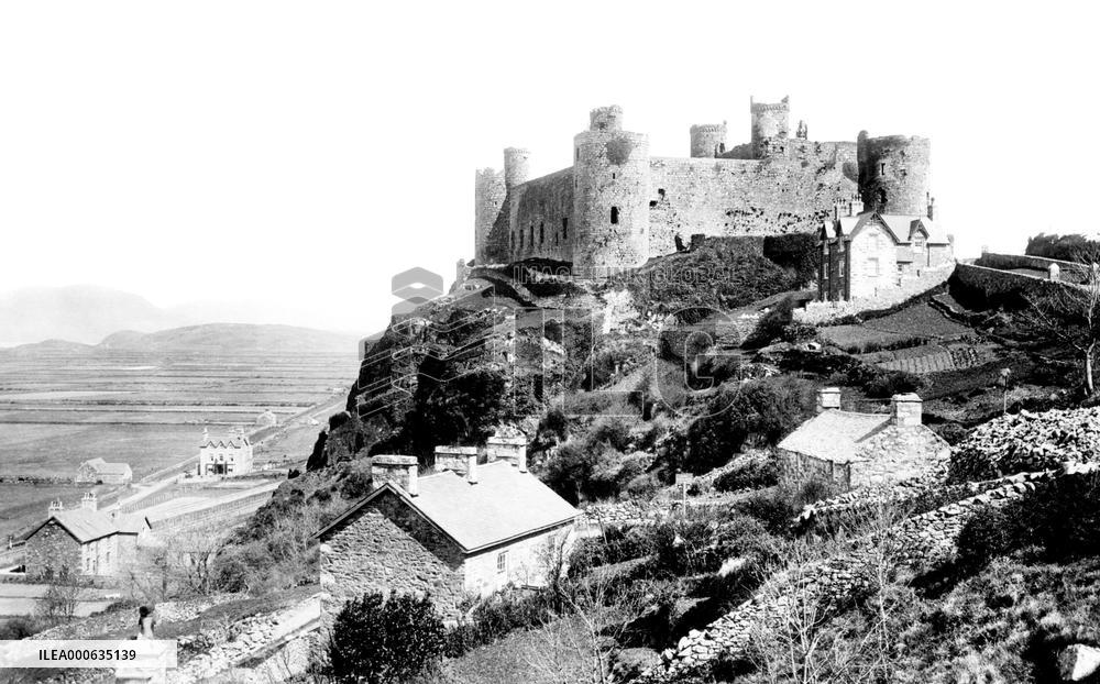 Harlech, the Castle 1889