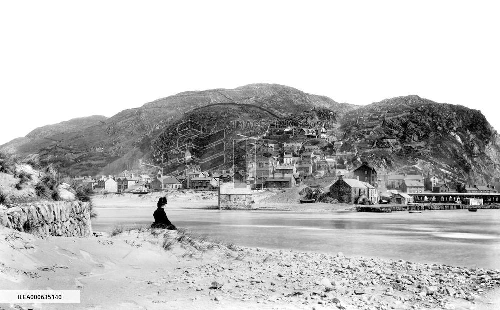 Barmouth, from the breakwater 1889