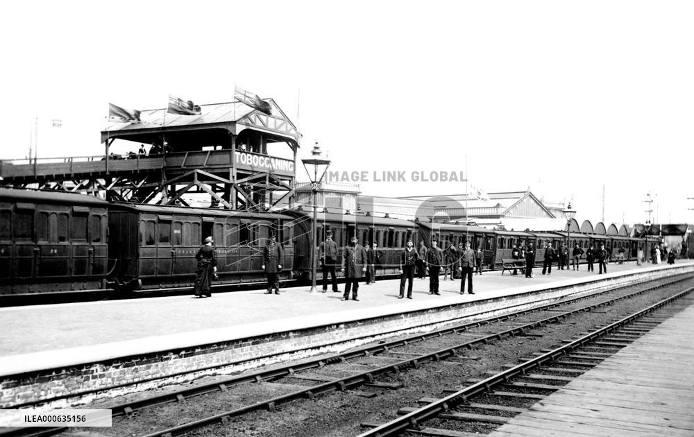 Manchester, Exhibition Station 1887