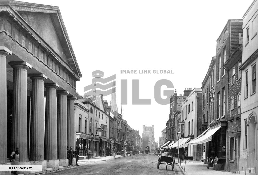 Chichester, East Street 1890