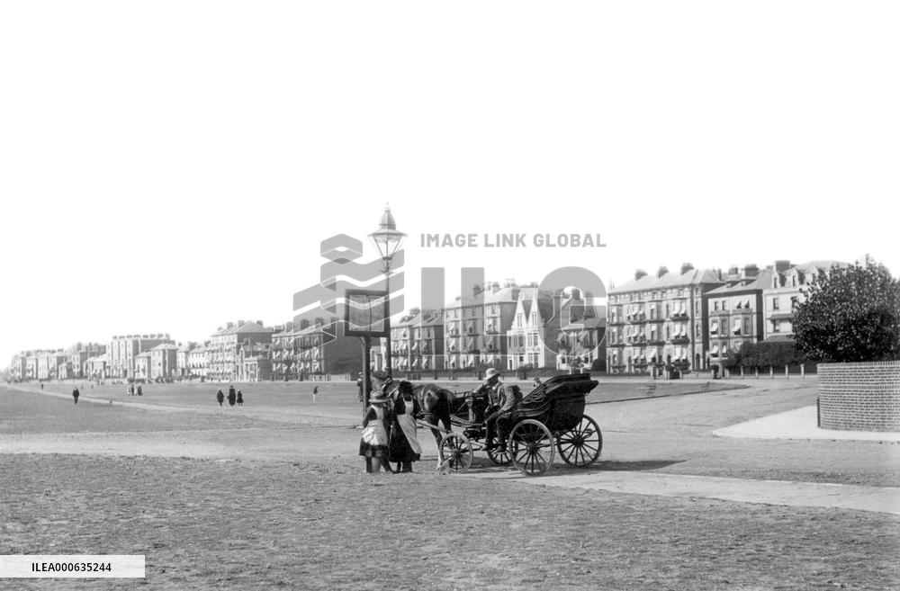 Southsea, Parade 1890