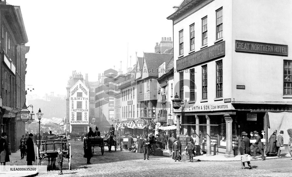 Nottingham, Cheapside 1890
