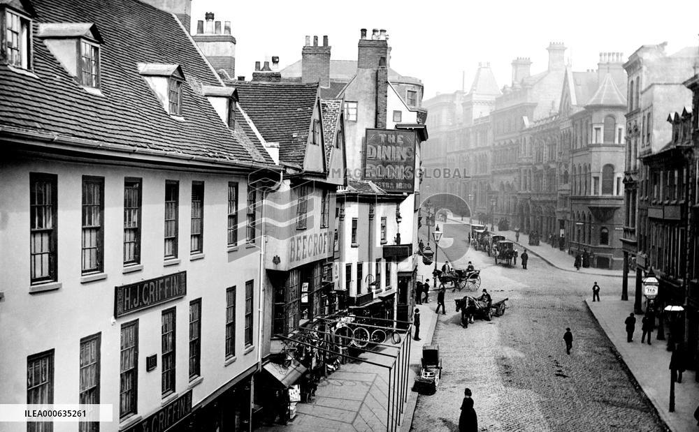 Nottingham, Cheapside 1890