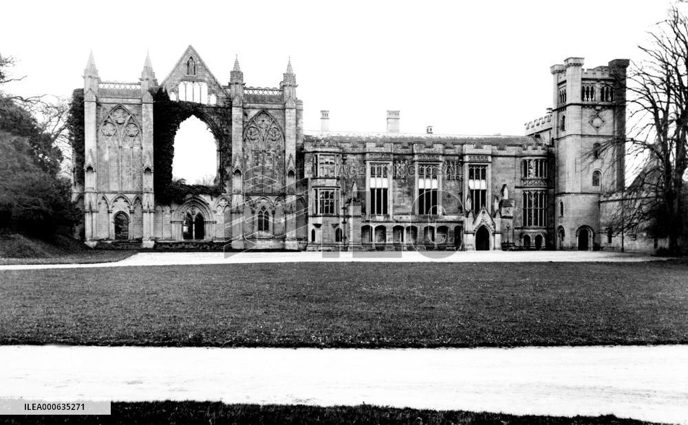 Newstead Abbey, from the West 1890