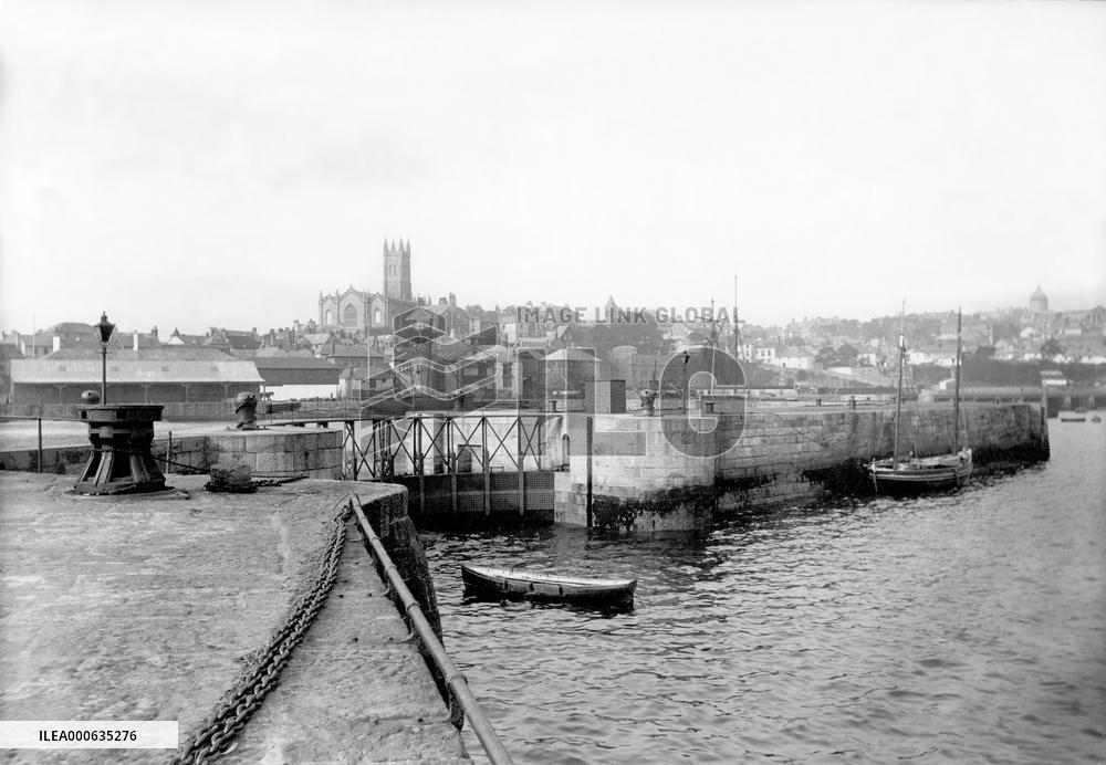 Penzance, the Harbour 1890