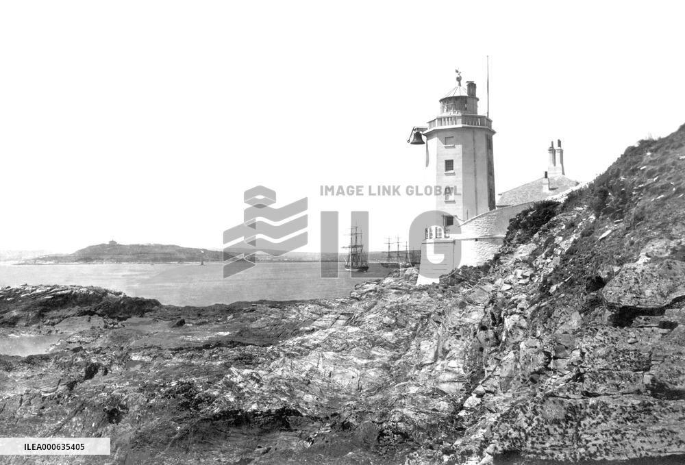 Falmouth, St Anthony's Lighthouse 1890
