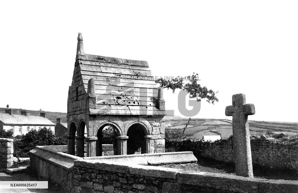 St Cleer, the Well 1890