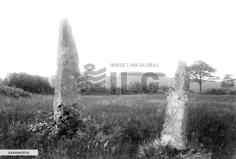 Llanbedr, Two Long Stones 1892