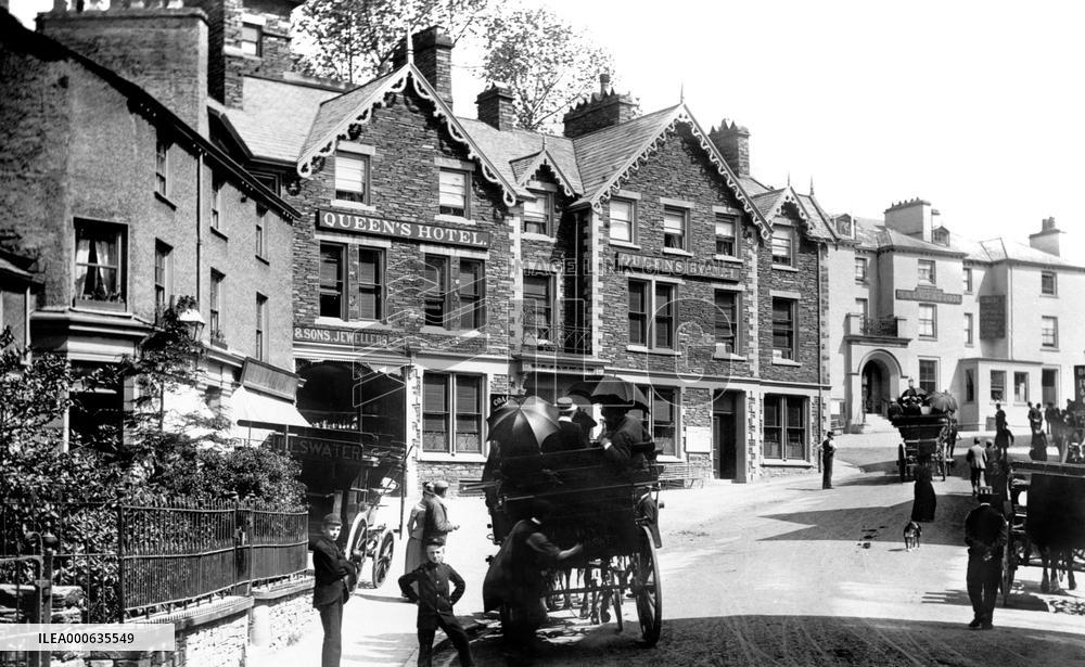 Ambleside, the Queen's Hotel 1892