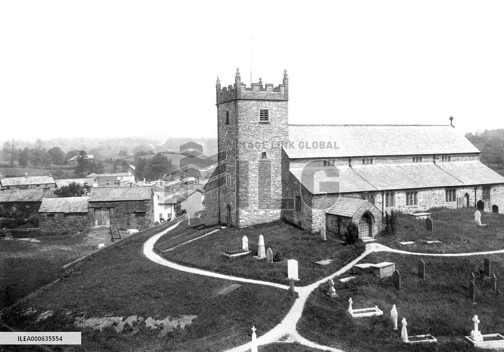 Hawkshead, the Parish Church 1892