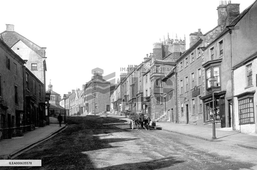 Barnard Castle, The Bank 1892