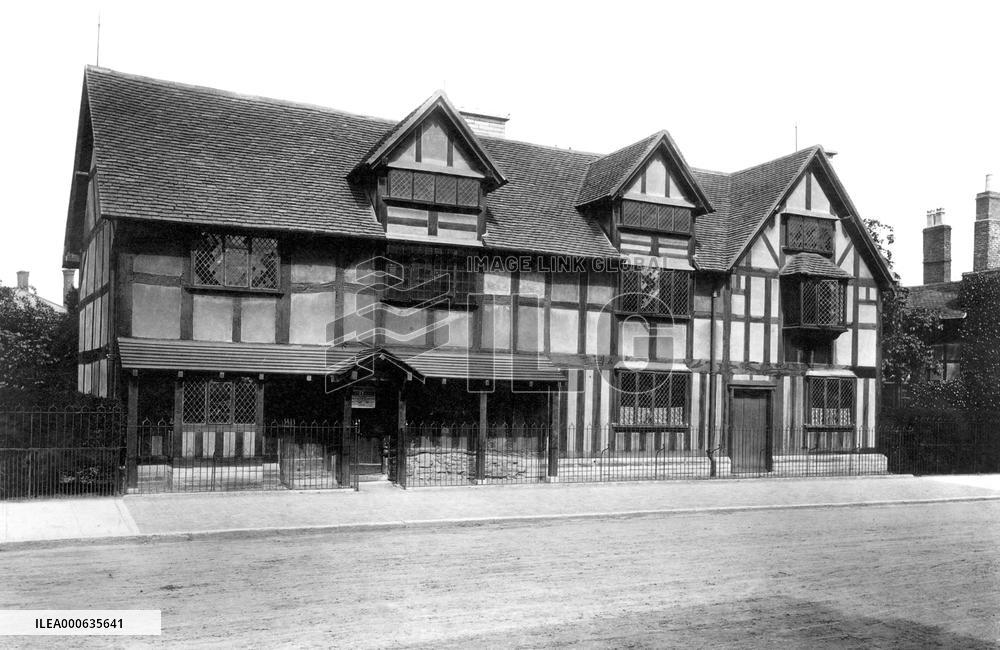 Stratford-upon-Avon, Shakespeare's House 1892