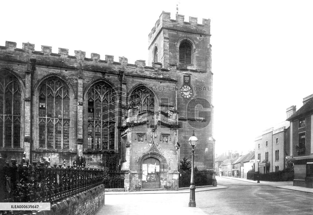 Stratford-upon-Avon, Guild Chapel 1892