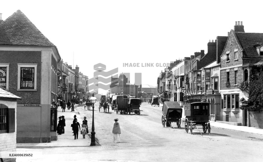 Stratford-upon-Avon, Bridge Street 1892