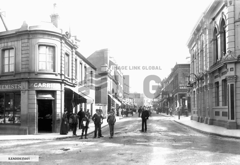 Aldershot, Wellington Street 1892