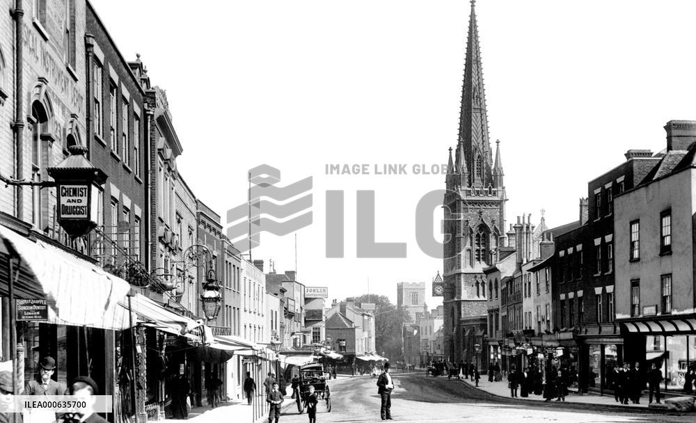 Colchester, High Street 1892