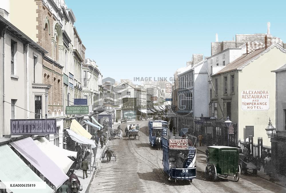 Swansea, High Street 1893