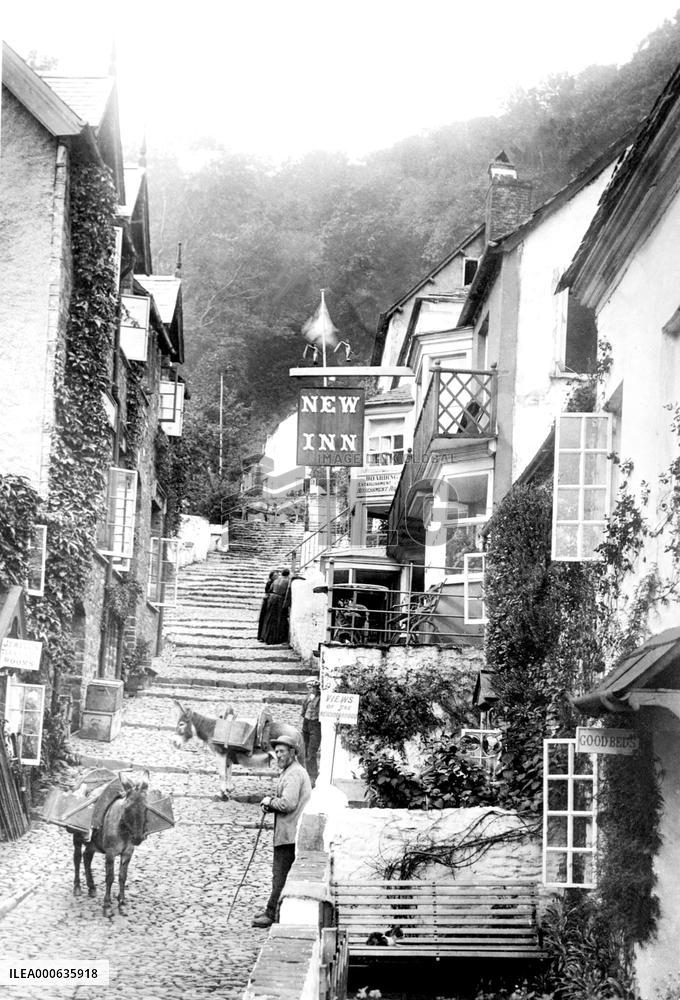 Clovelly, Main Street 1894