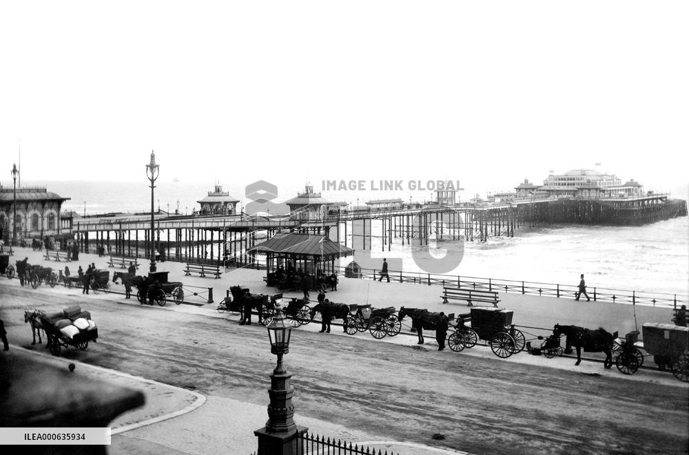 Brighton, West Pier 1894