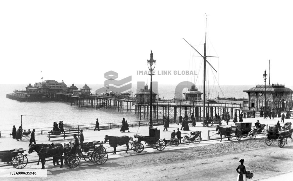 Brighton, West Pier 1896