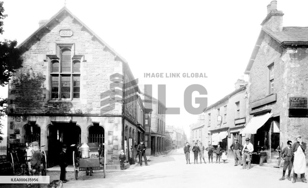 Sedbergh, Market Place 1894