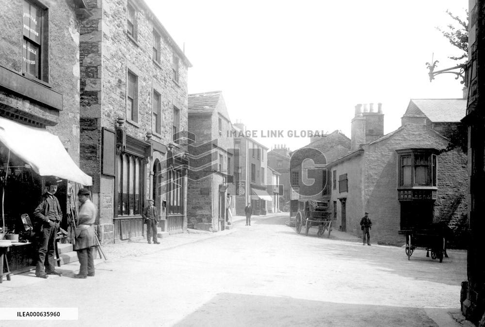 Sedbergh, Market Place 1894