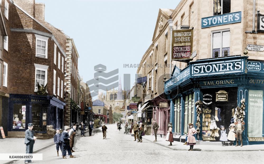 Ormskirk, Church Street 1894