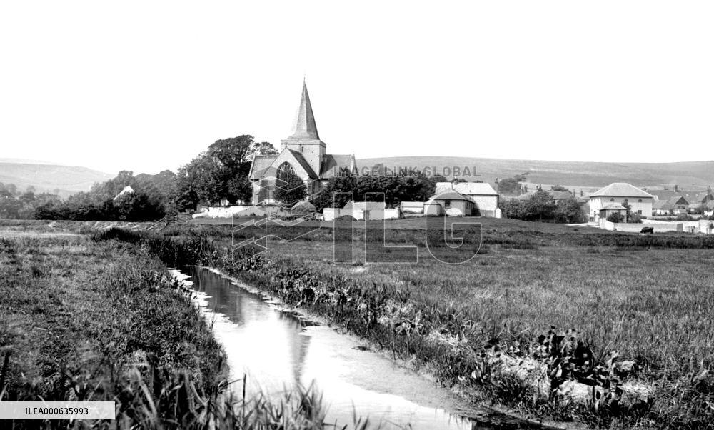 Alfriston, the Church 1894