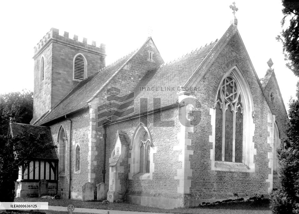 Peper Harow, Church 1895