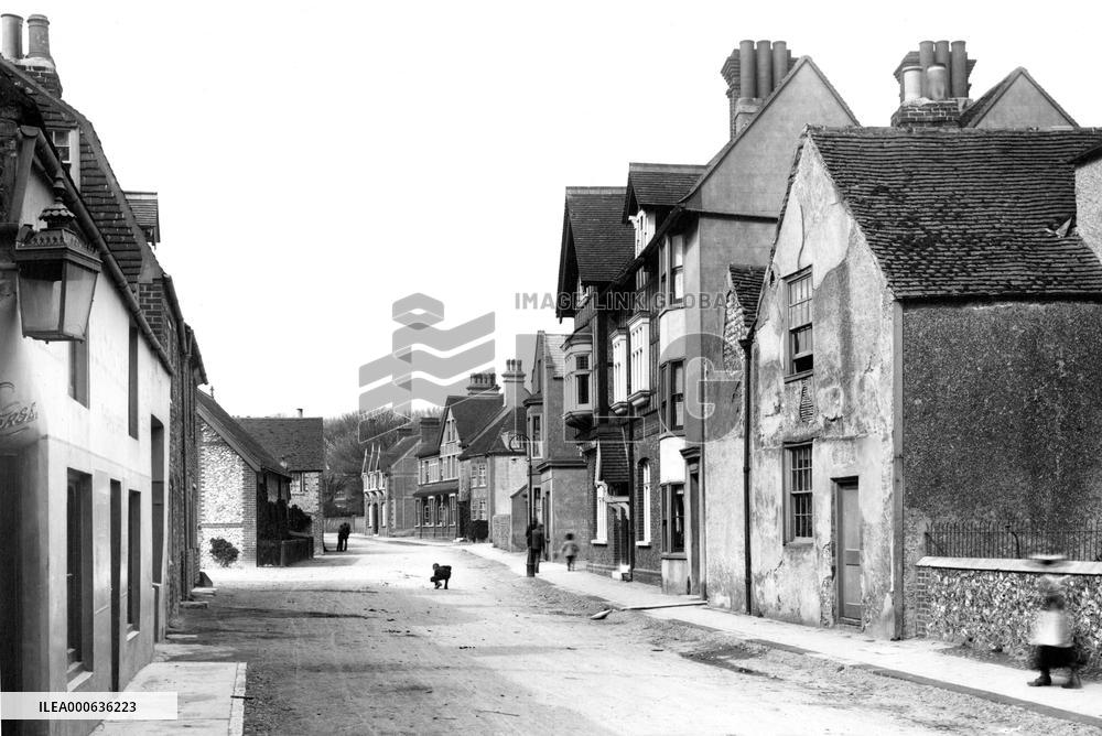 Rottingdean, Street 1896