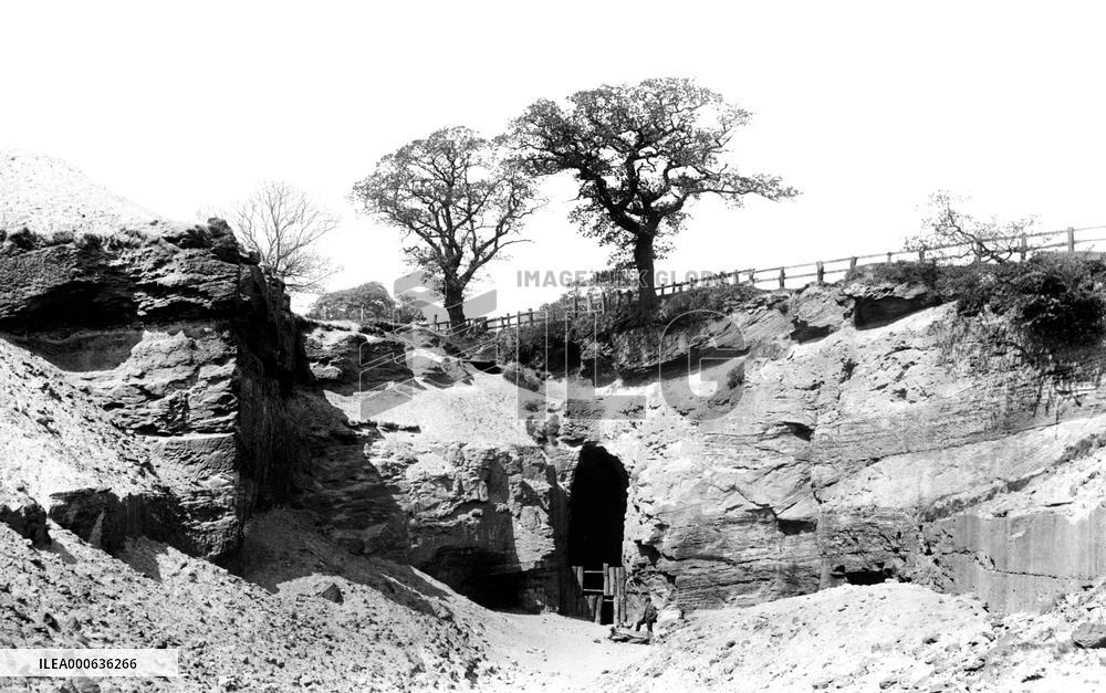 Alderley Edge, West Mine 1896