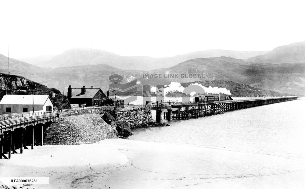 Barmouth, Railway Bridge 1896