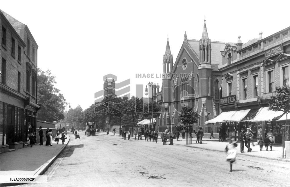 Derby, London Road 1896